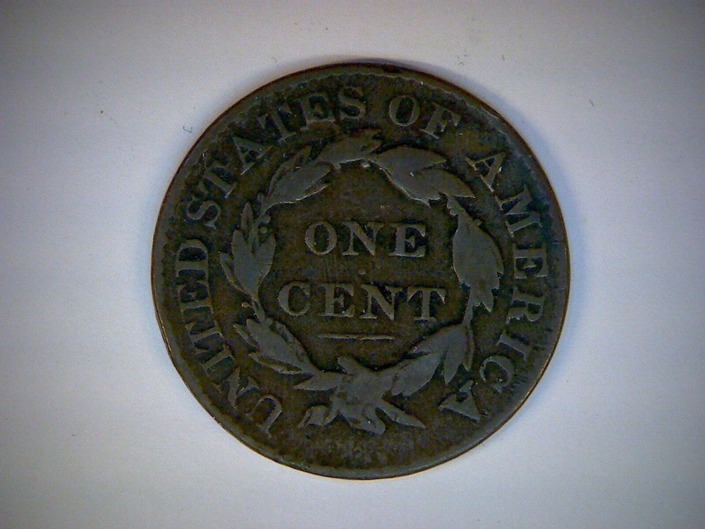 1826 U.S. LARGE CENT, CORONET CENT,
