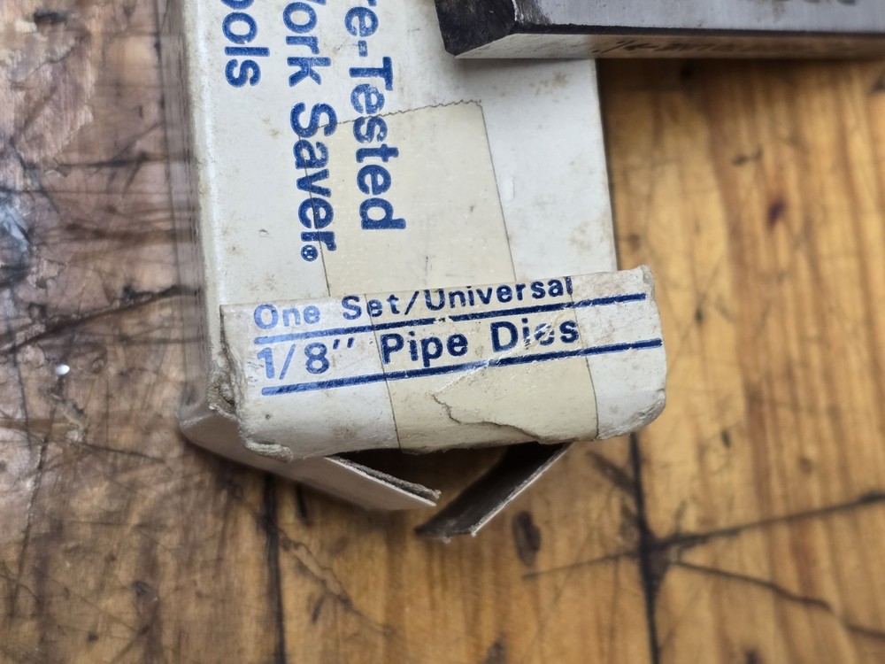 Ridgid 1/8" NPT Universal Pipe Threader Dies NEW