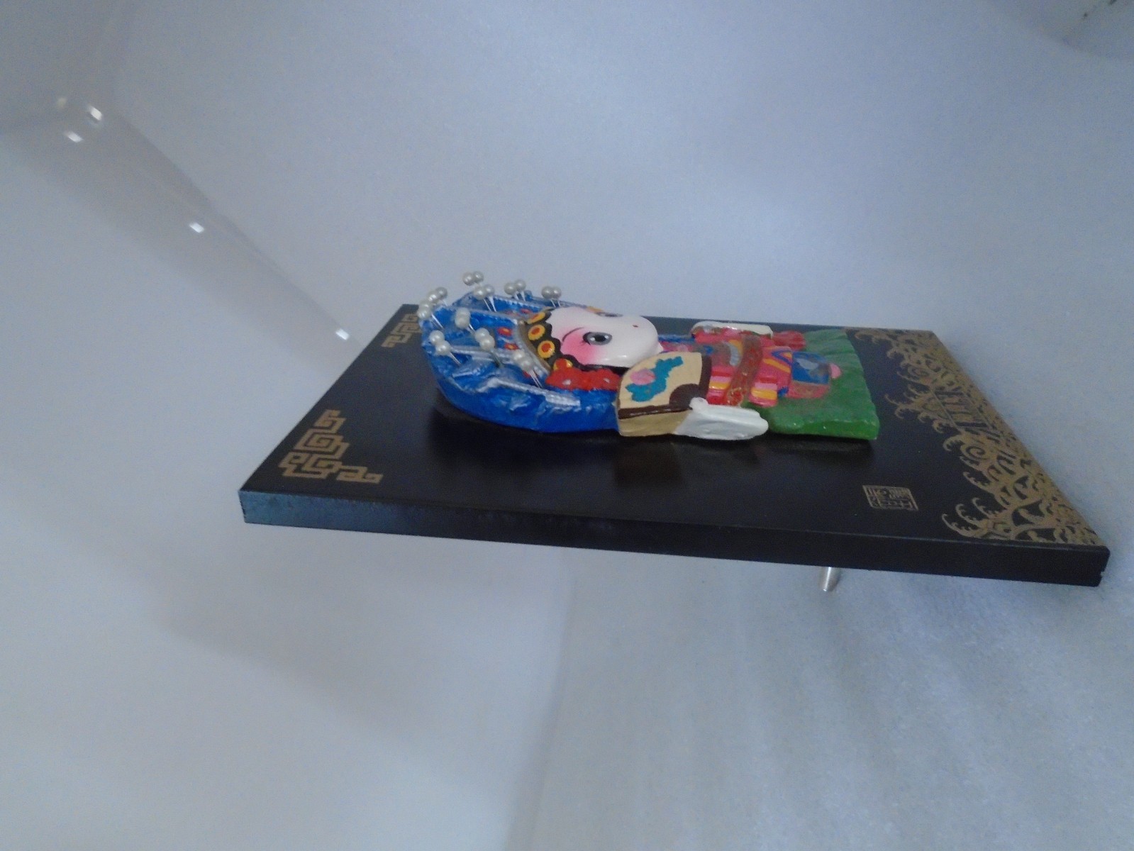 Chinese Princess Yang 3D Built In Easel Or Hang Bright Colorful 7"