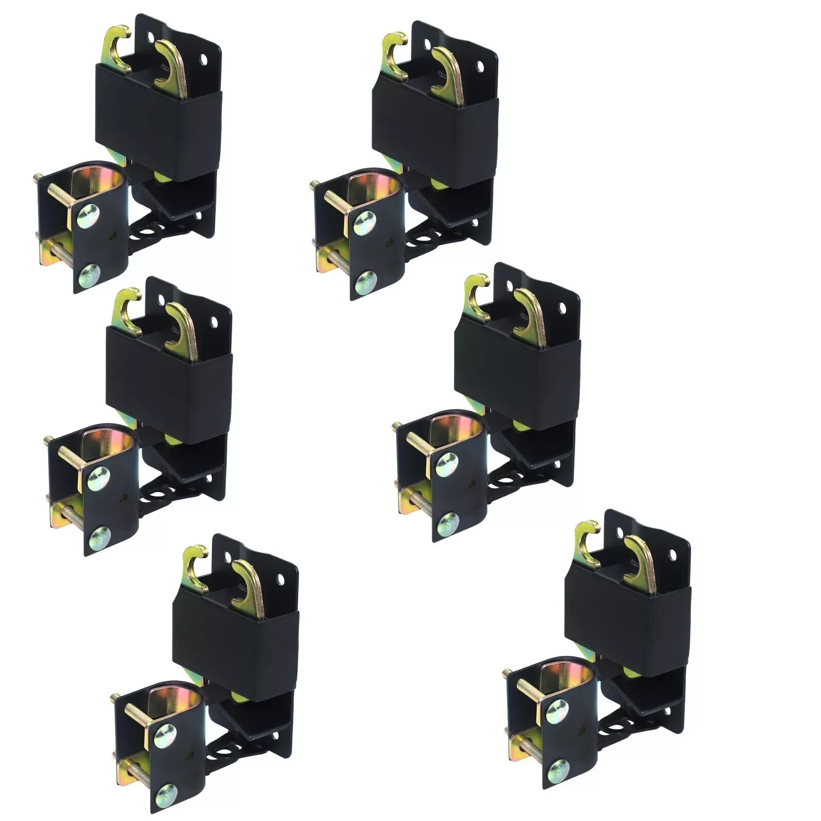 Livestock Lockable Tube Gate Latch for Farm, Fence, Ranch – 2-Way Swinging