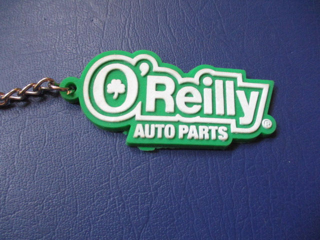 O’Reilly Auto Parts Logo Keychain Key Ring Rubber