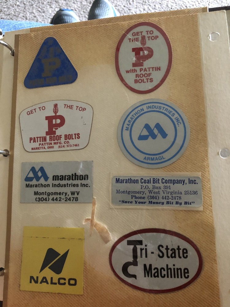 Coal Mining Stickers