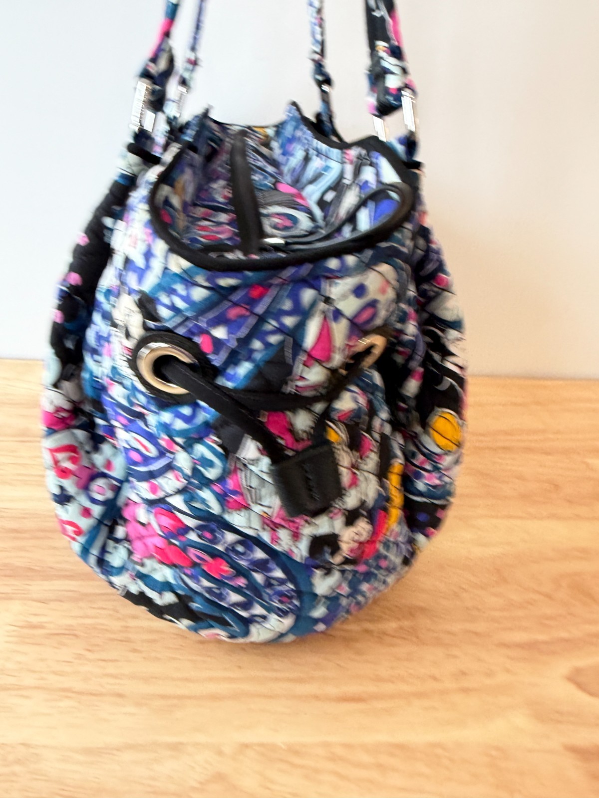 Vera Bradley Iconic Glenna Satchel Bag Disney Castle Mickey's Whimsical Paisley