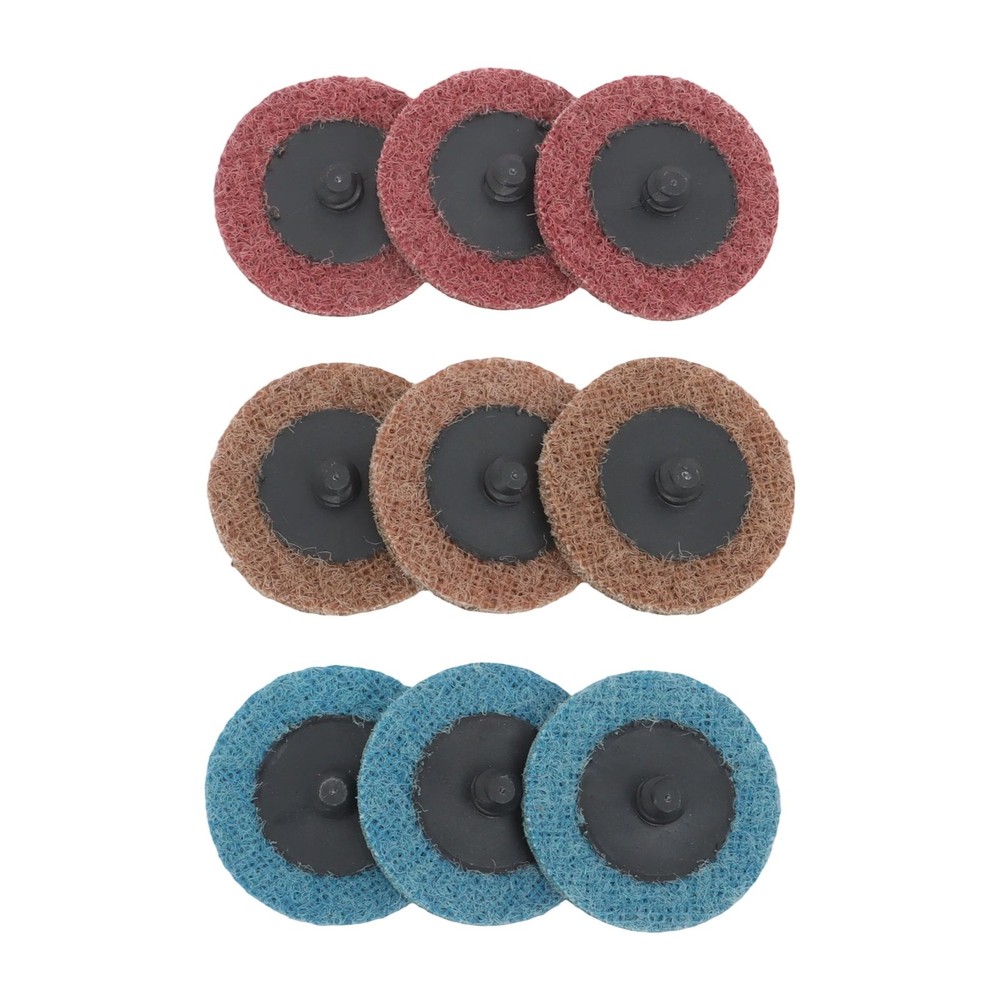 2 Inch Fine Medium and Coarse Quick Change Torque Sanding Discs Set - 150 Pack