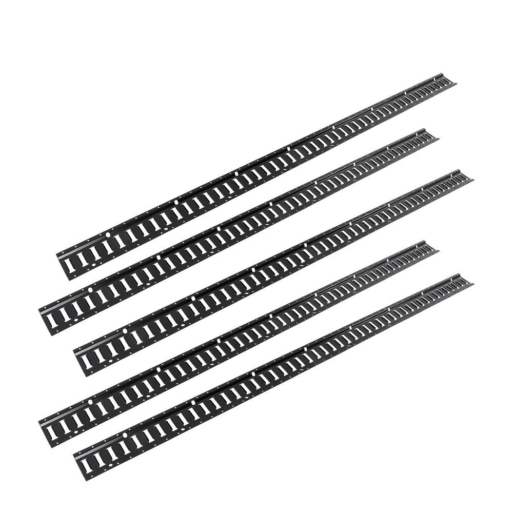 Labwork 5 Pack 8' E Track Tie Down Rail Kit For Garages Vans Trailers Tie Downs