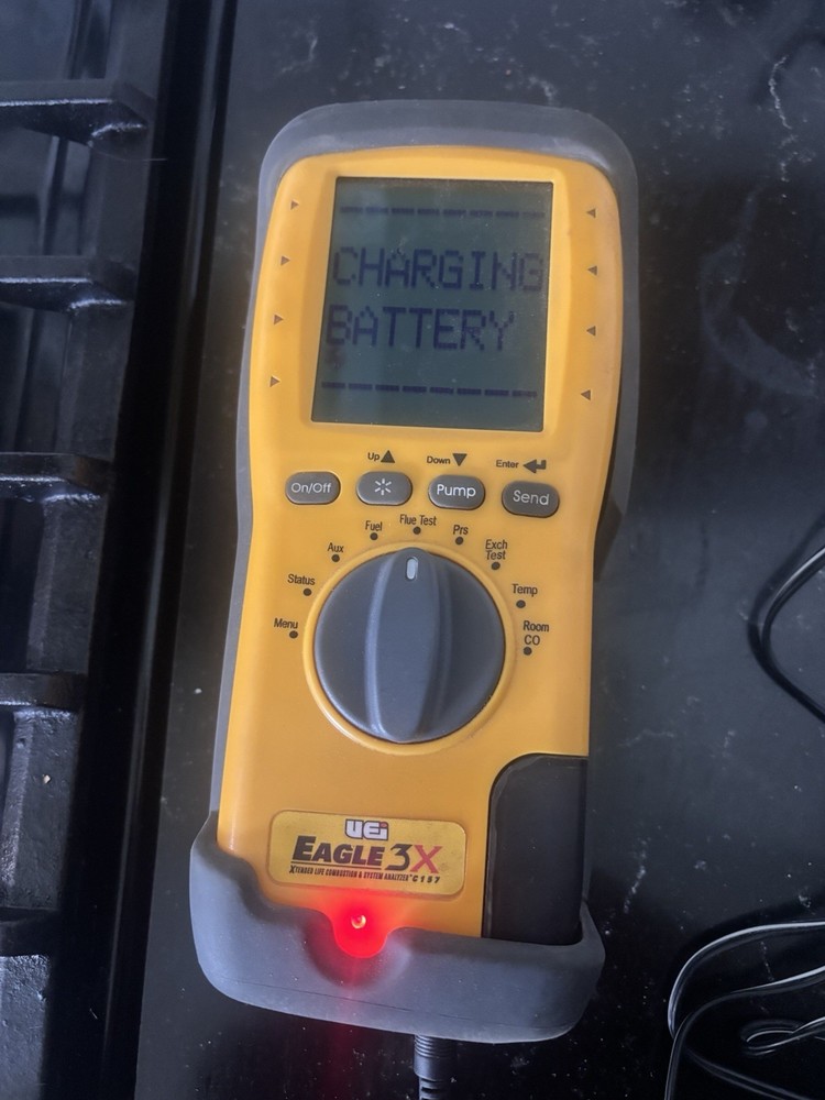 UEI C157 Eagle 3X Combustion Analyzer System Printer KIT AS IS