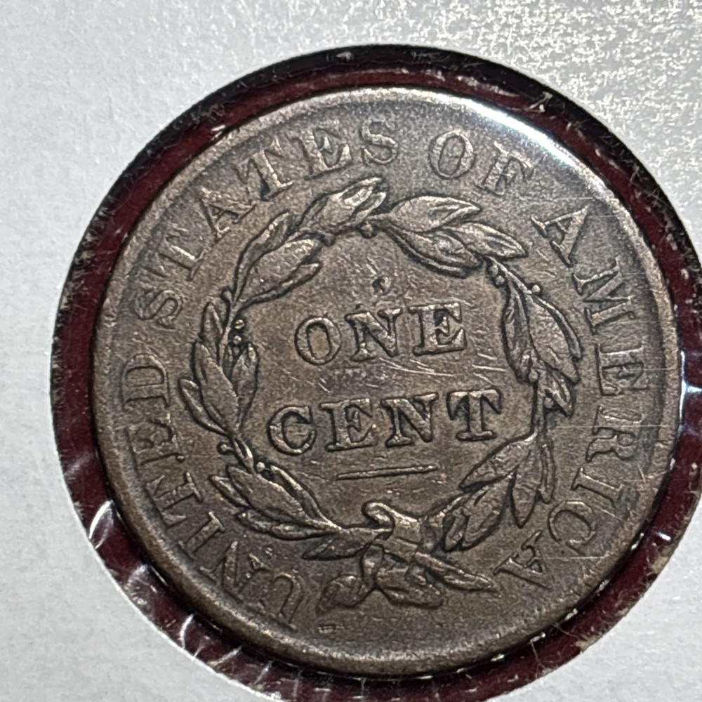 1832 1c Coronet or Matron Head Large Cent Double Profile