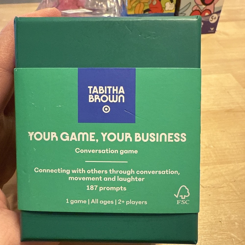 Your Game Your Business Card Game - Tabitha Brown
