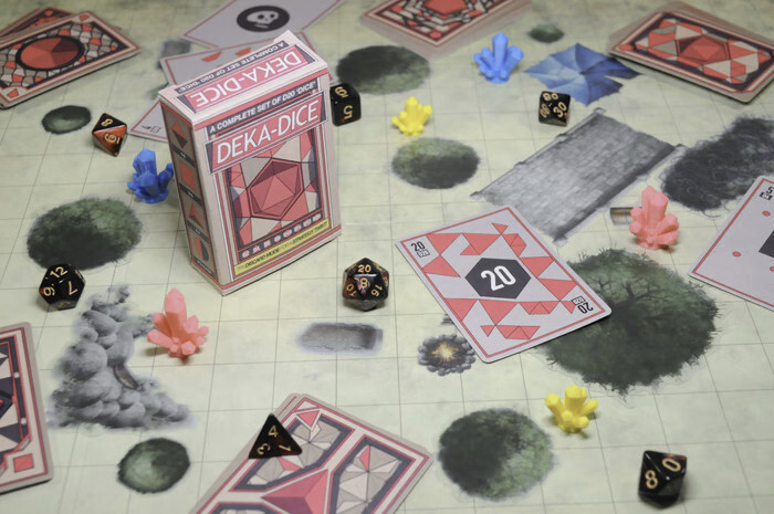 The D20 Deck: Card-Based Dice Set Alternative for D&D, Pathfinder, Tabletop RPGs