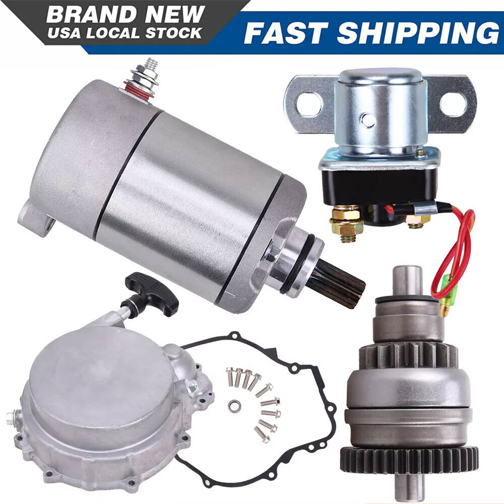 Sportsman 500 1996-2002 18645 Starter for Polaris ATV 3084981 with Relay&Bendix