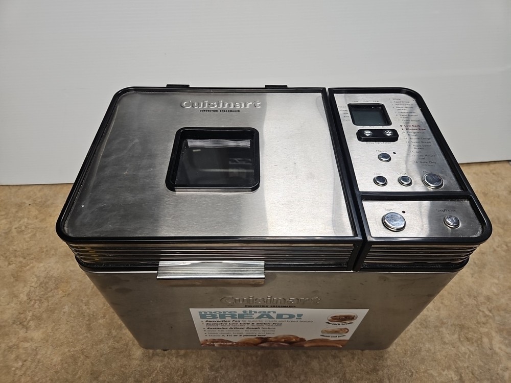CUISINART CBK-200 Bread Maker 2-Pound Programmable Stainless Steel