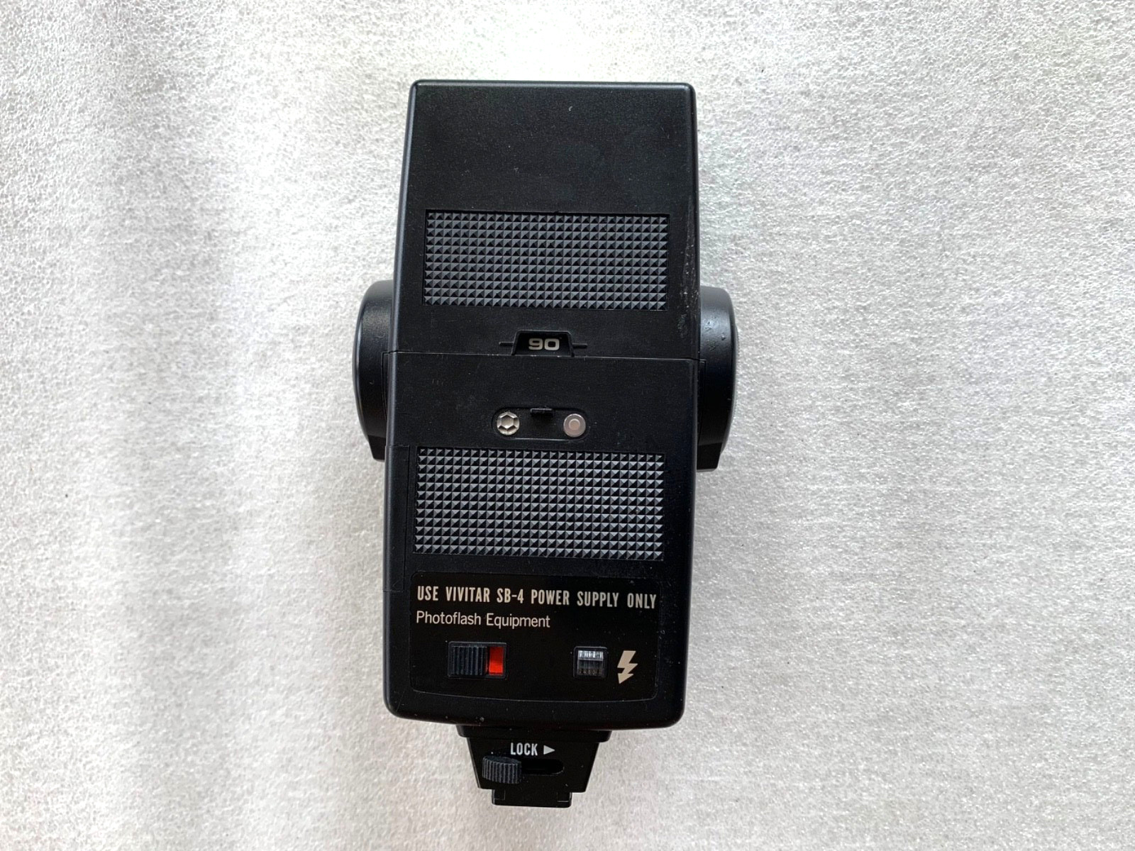 Vivitar 283 Tilt Shoe Mount Auto Thyristor Shoe Mount Flash-tested /working