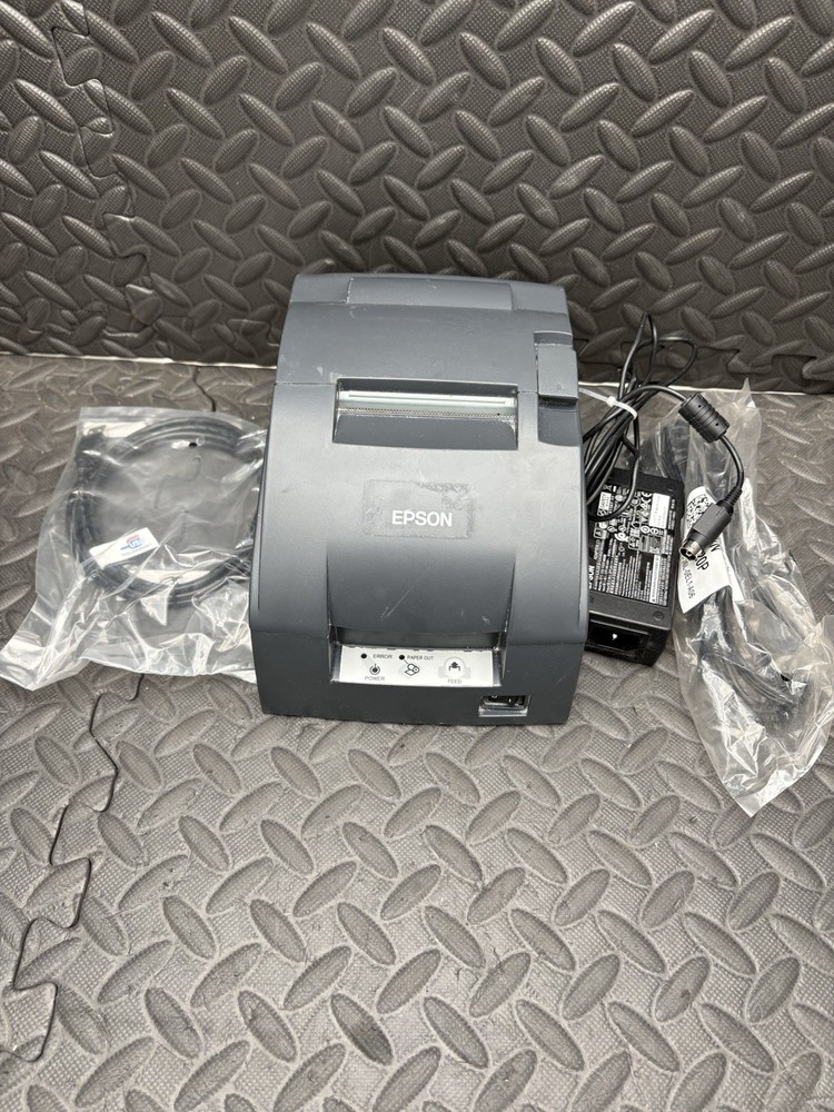 Epson TM-U220B Pos Kitchen Receipt Printer With AC And USB