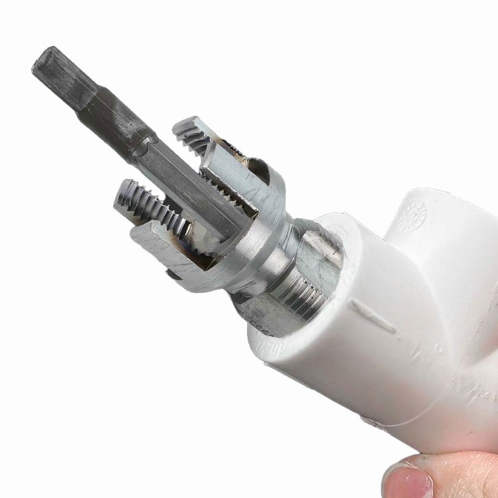 Integrated Design Water Pipe Threading Tool with Efficient Thread Cutting Edge