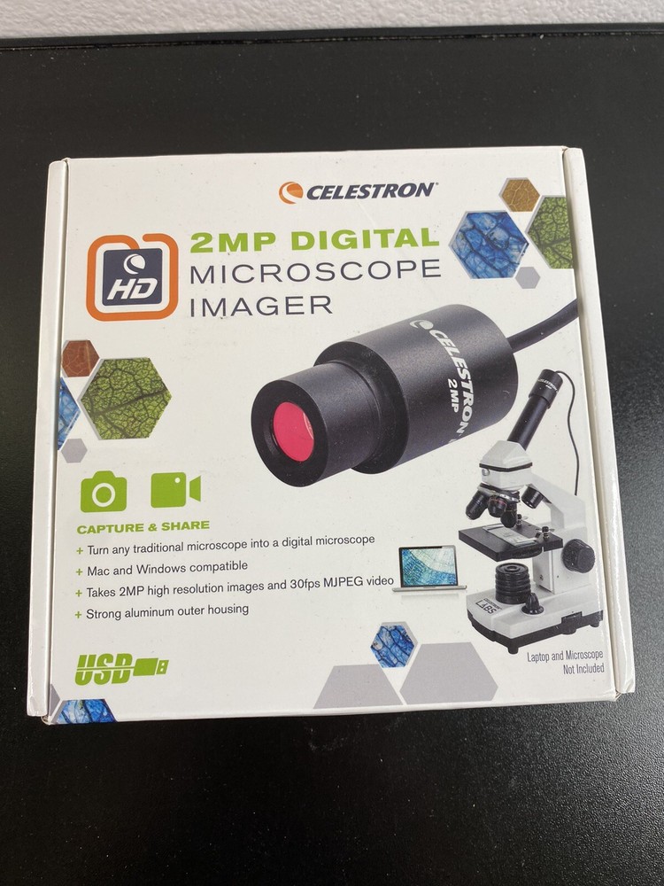 Digital Microscope Imager 2MP, Capture Your Discoveries, (44423)