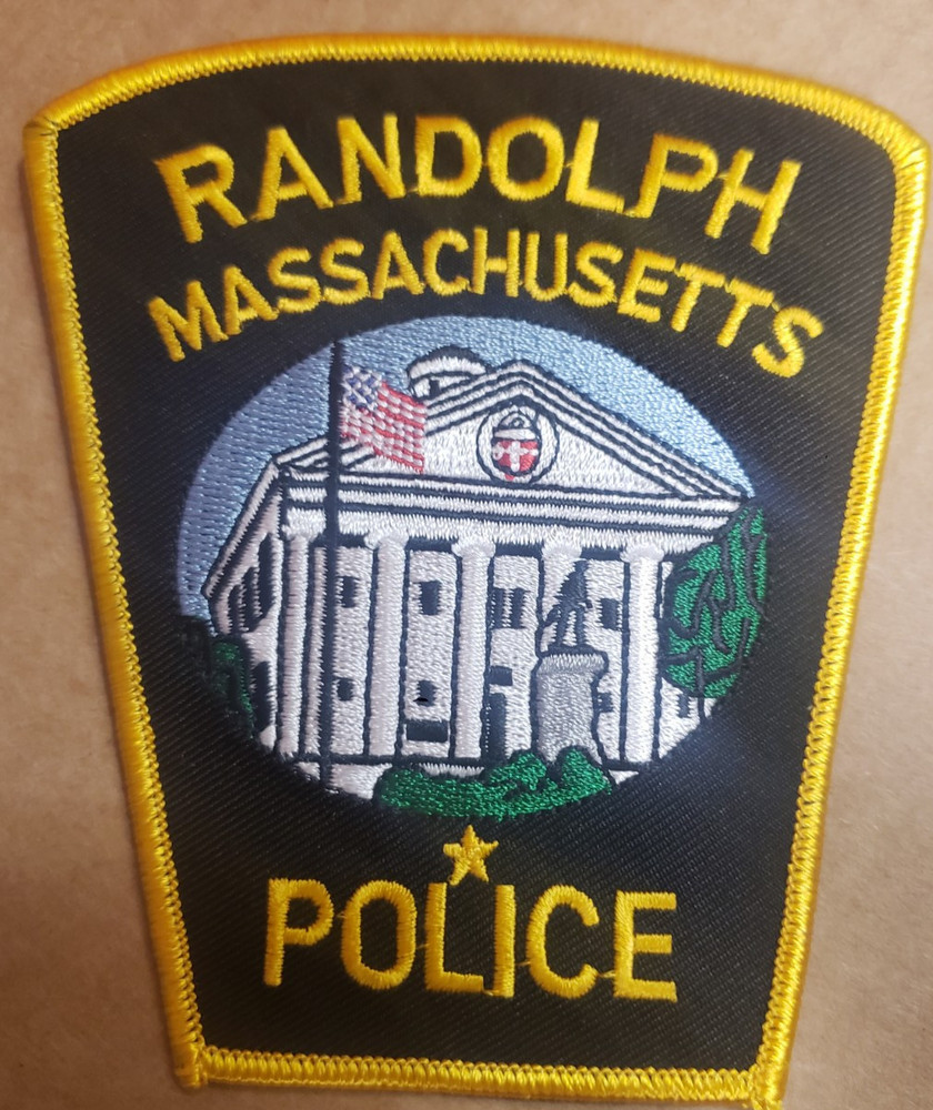 MA Randolph Massachusetts Police Patch