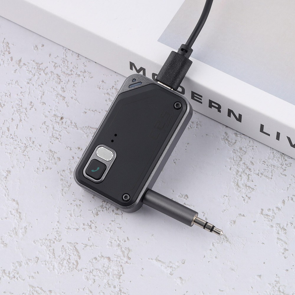 Wireless Bluetooth 5.3 Transmitter Receiver Adapter Audio 3.5mm Jack Aux 2 in 1