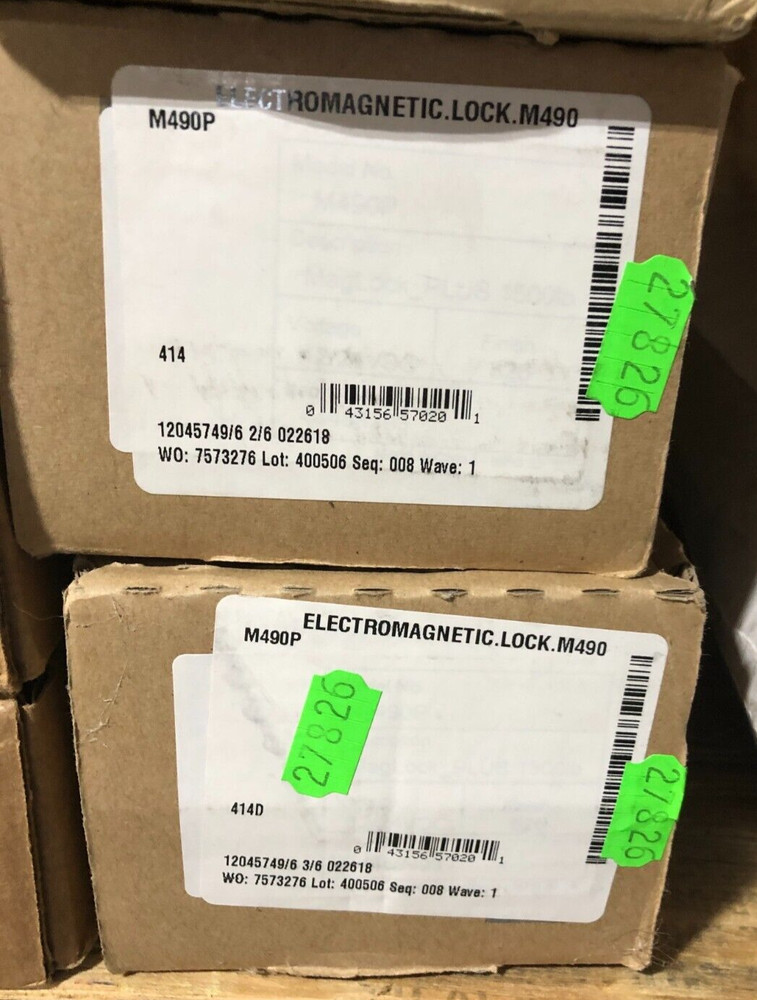 SCHLAGE ELECTRONICS M490P Electromagnetic Door Lock - Sealed