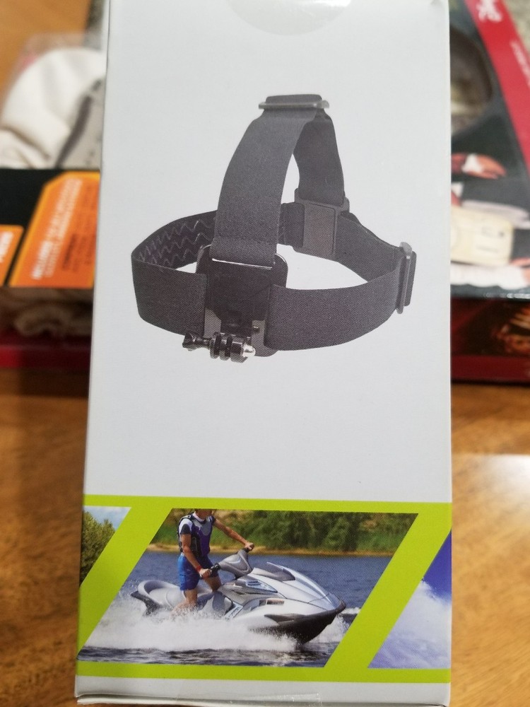 NIB Xventure by Bracketron XV1-566-2 Head Strap Mount Go pro