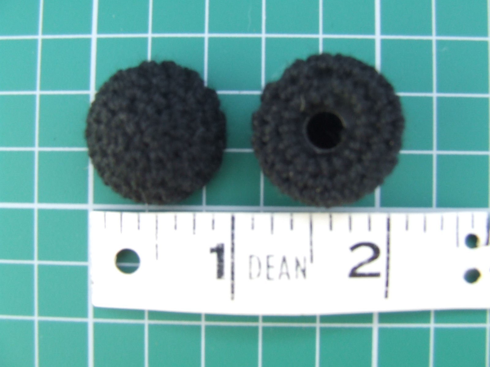 British Army Black netted Caps Buttons for Patrol tunics Victorian Officers