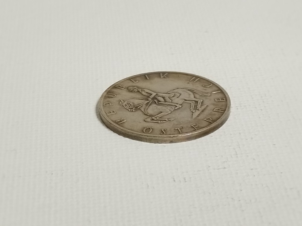 1969 5 Schilling Austria Silver Coin