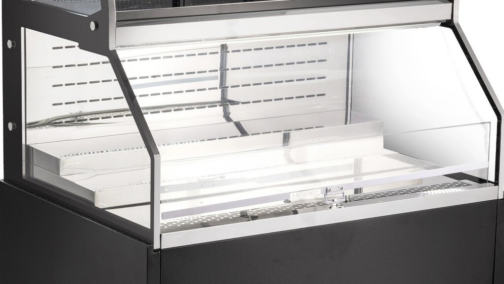 NSF Double-Deck open display refrigerated showcase