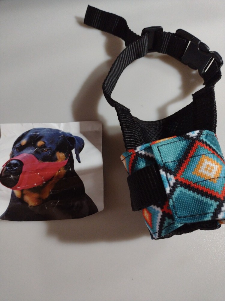 Cloth Dog Muzzle Adjustable