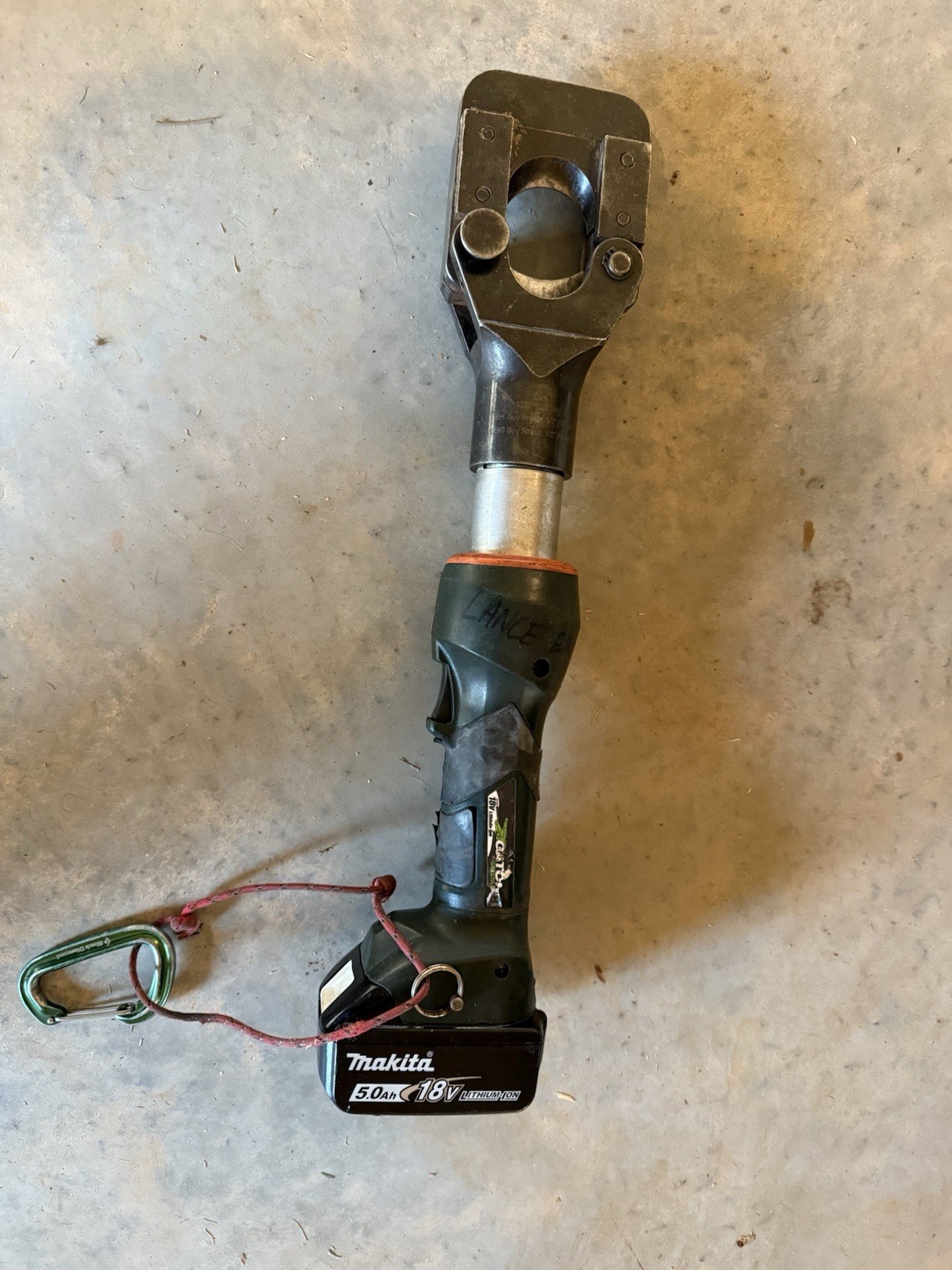 Greenlee Gator 18V Cordless cutting Tool