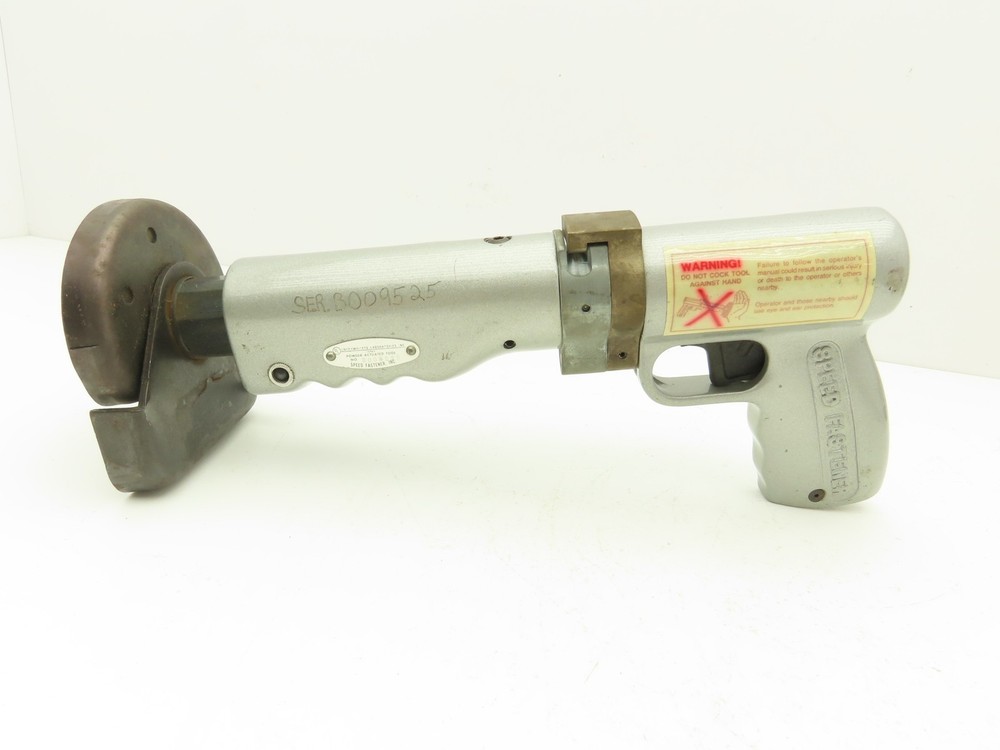 Speed Fastener Model 825 Powder Actuated Stud Driver Tool with Case