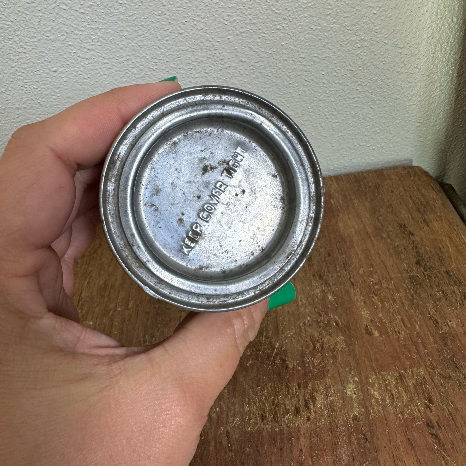 Vintage 1950s Borden Elmer's Cascamite Urea Resin Glue Metal Can FULL