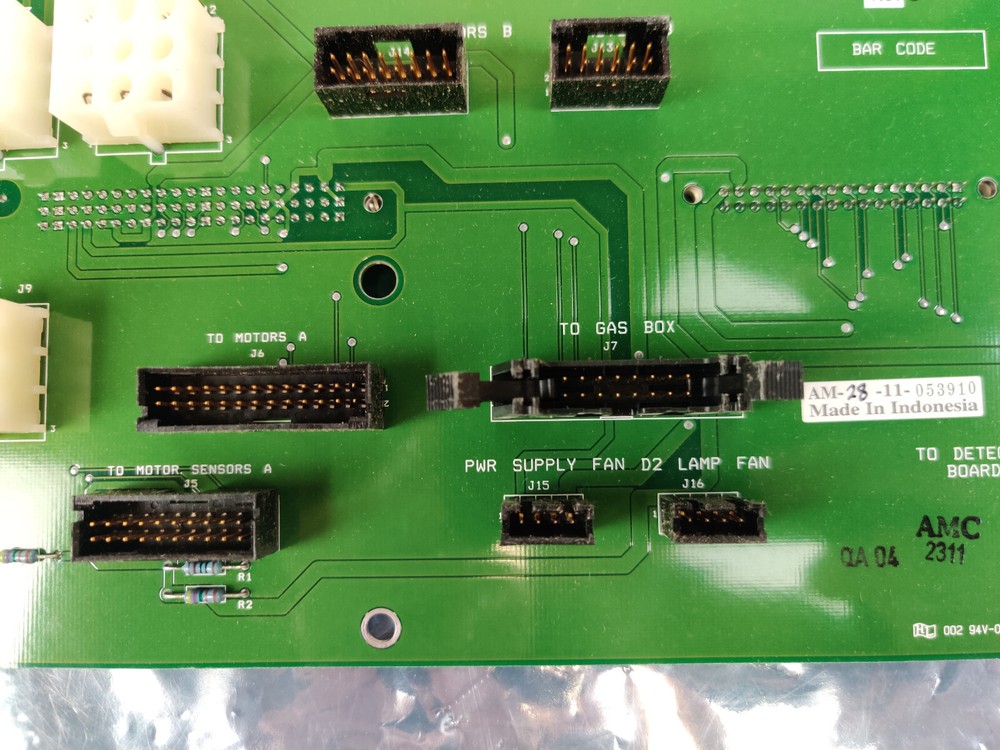 PerkinElmer AAnalyst E-Box Interface Board N3159024 Rev A