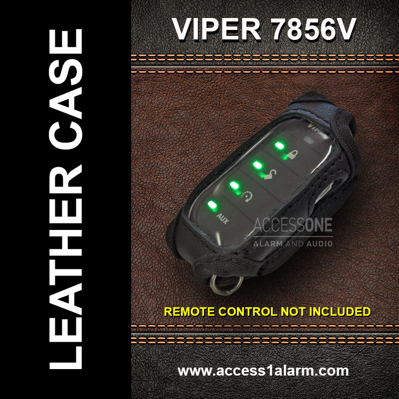 Viper 7856v 2-Way LED Remote Control High Quality Protective Leather Case