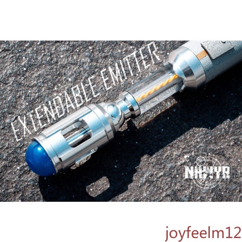 Doctor Who 10th Doctor Prop Metal Version Sonic Screwdriver Push-Pull Extendable