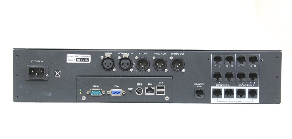 Comrex STAC Mainframe Telephone Talk Management Rack Mountable w/ Power Cord