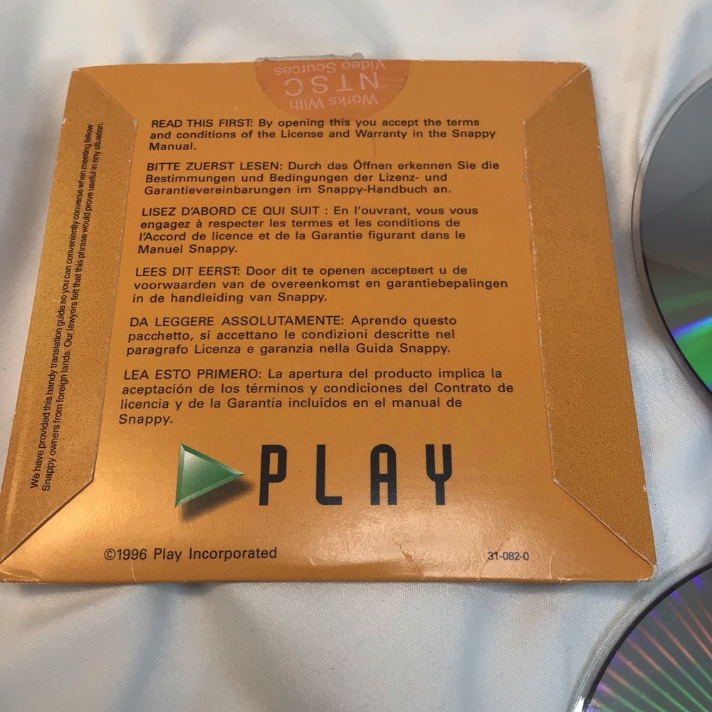 Snappy 2 Disc Software Vintage