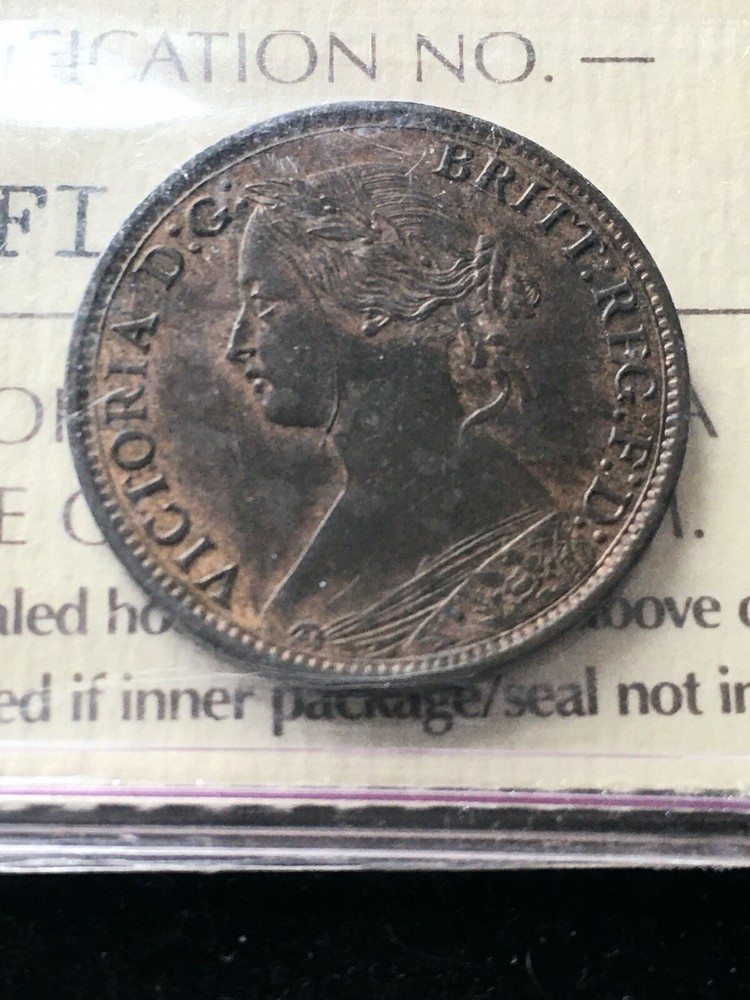 1864 Nova Scotia ¢1/2 ICCS Graded**EF-45**Scratch