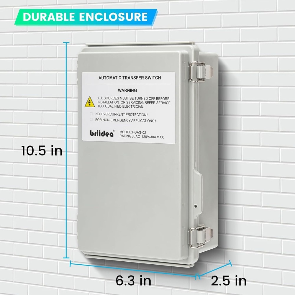 RV Transfer Switch, Automatic Transfer Switch 30 Amp Applied to RV, Speedboat...