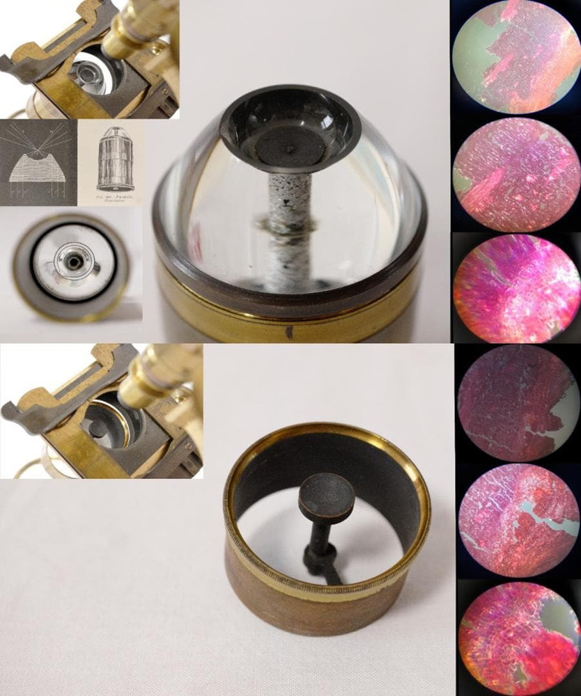 Antique Microscope Smith & Beck First Class Microscope