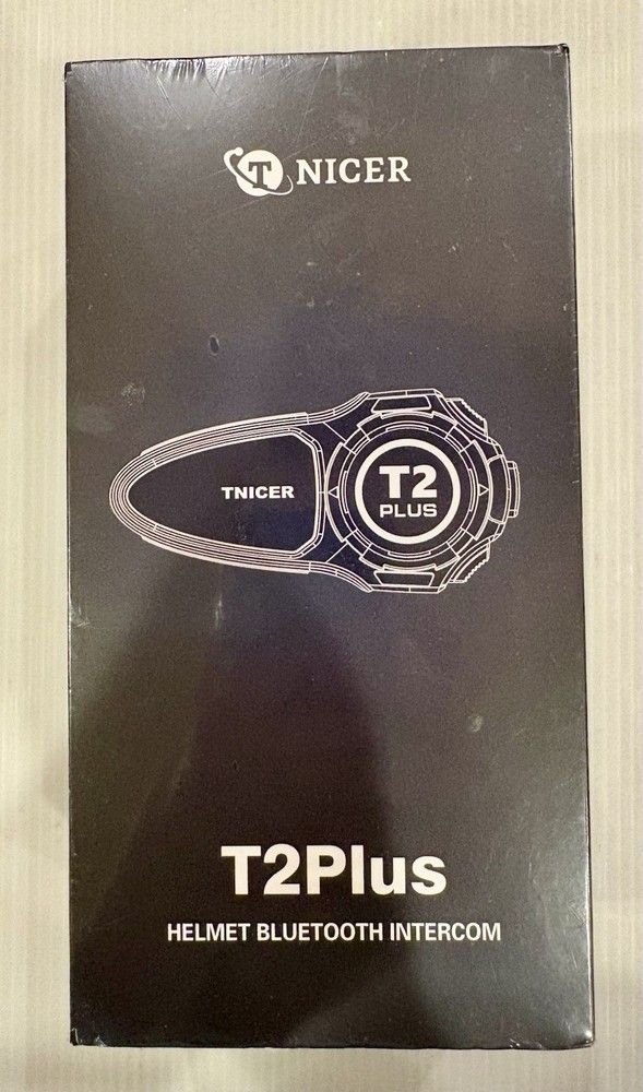 T2 Plus Helmet Bluetooth Intercom New & Factory Sealed