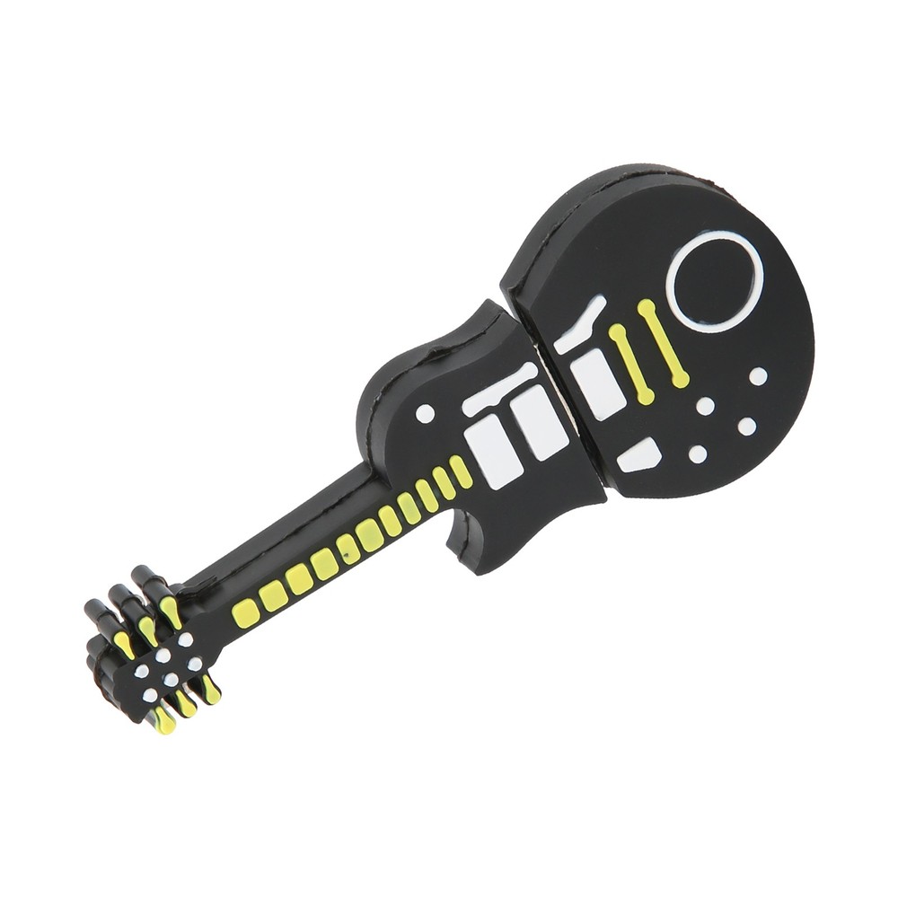 Cartoon GuitarShaped Flash Disk For Data Storage And Sharing Trending