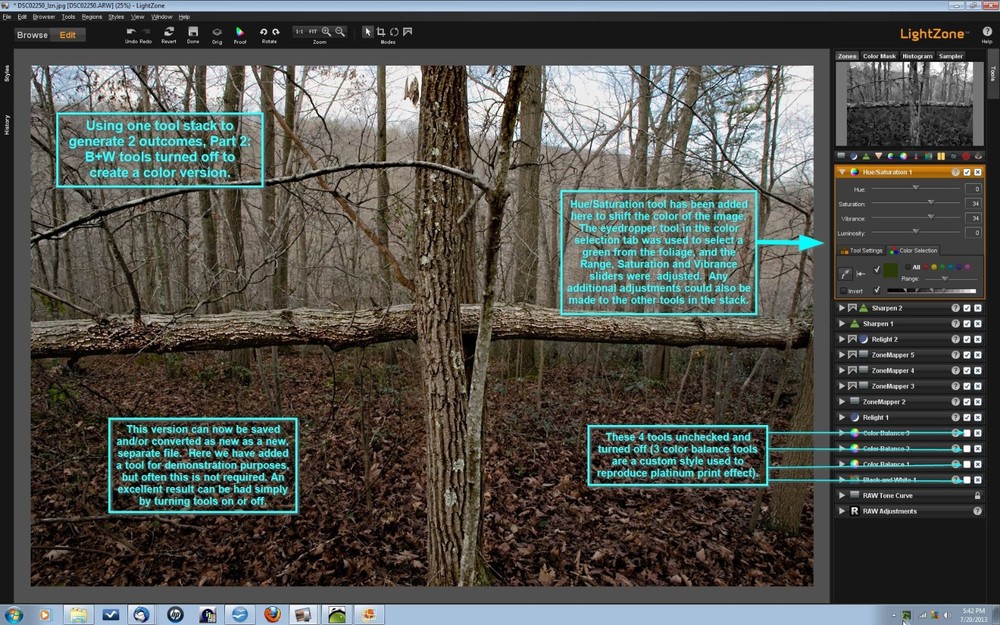 Pro Digital Photo Camera RAW Image Editing Lightroom-Darkroom Software Program