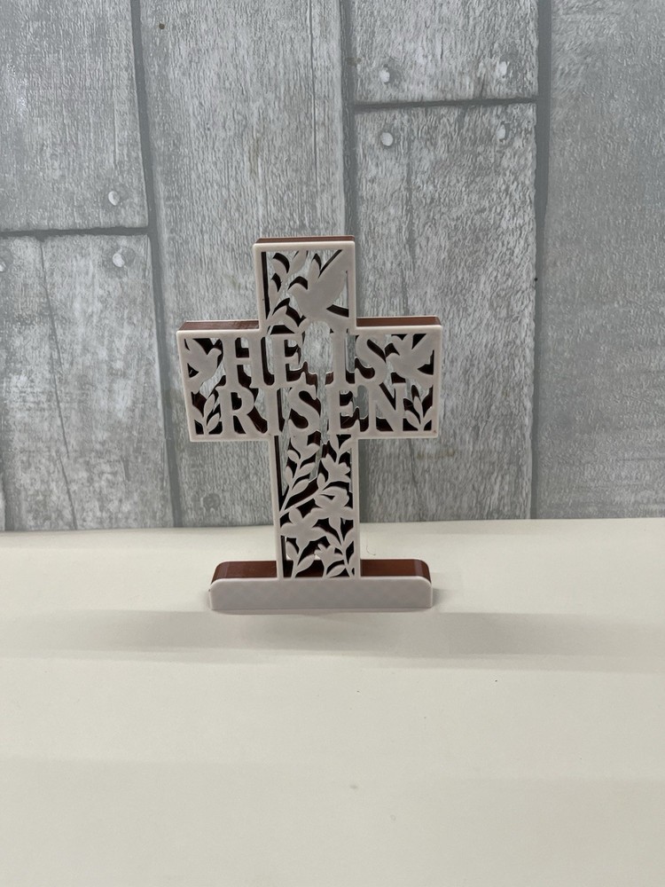 He Is Risen Christian Easter Decor