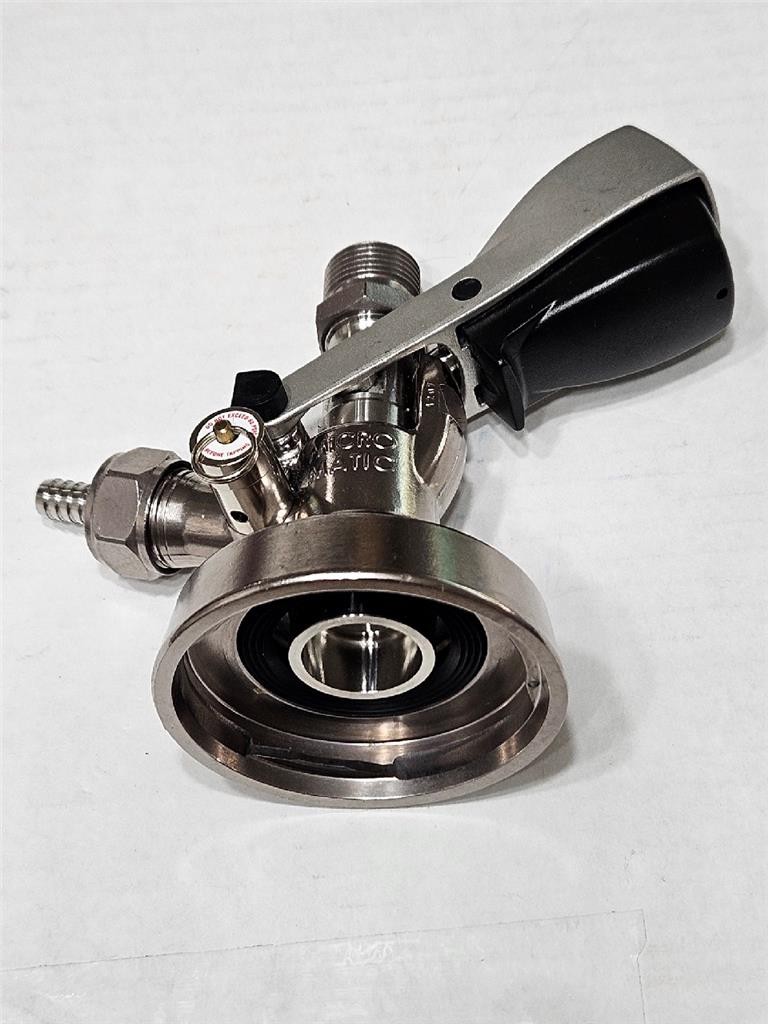 Micro Matic Keg Coupler - G System Keg Coupler, Ergo Lever Handle