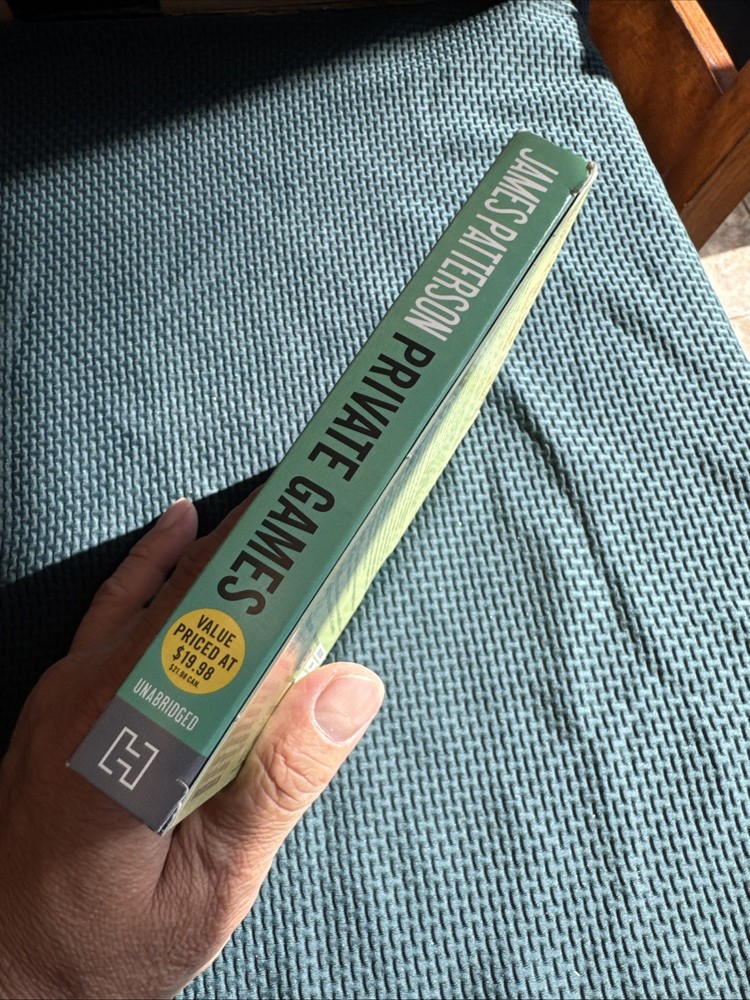Private Games by Mark Sullivan and James Patterson (2012, Compact Disc)