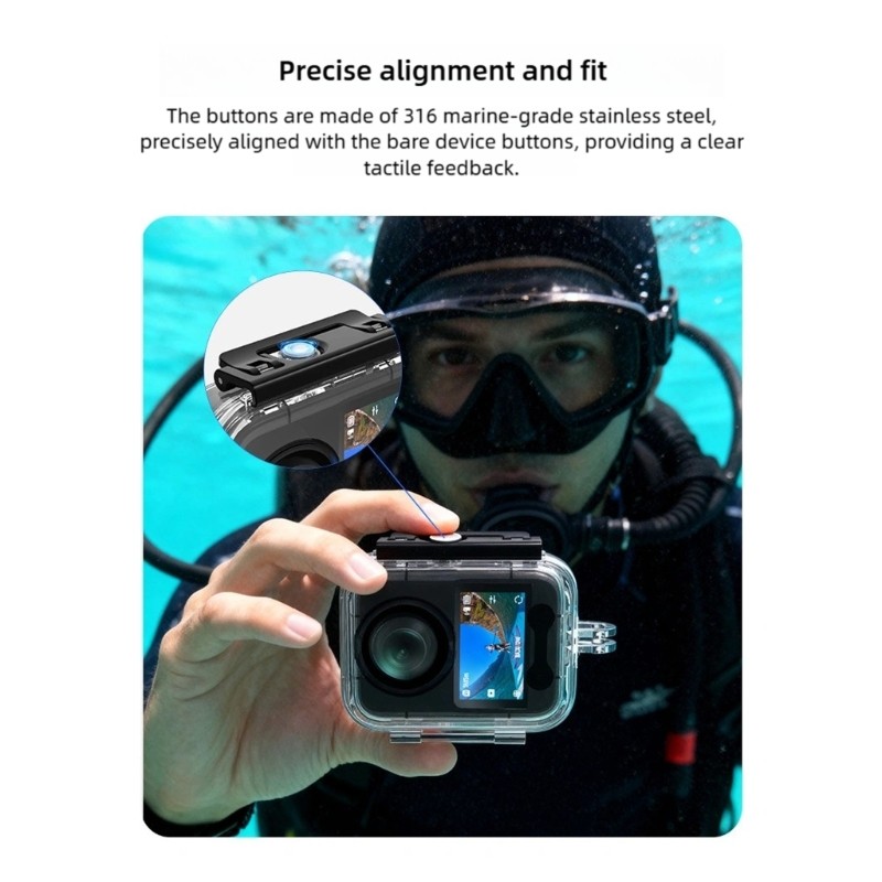 Aquatic activity Camera Protectors Waterproofing Compactly Design Claritys