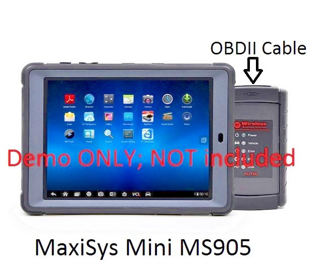 OBDII Cable Compatible with Autel MaxiSys MS908 MS906 MaxiCOM MK906 MINI MS905