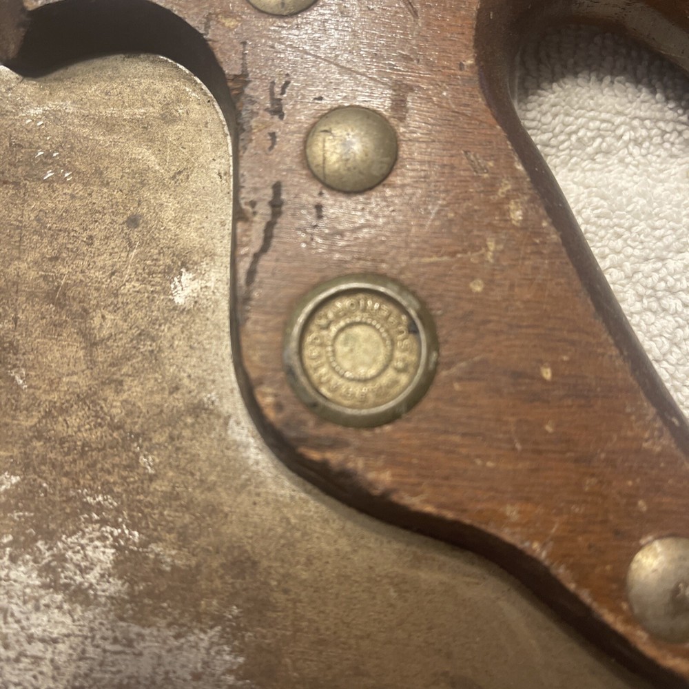 Warranted Superior Vintage Hand Saw