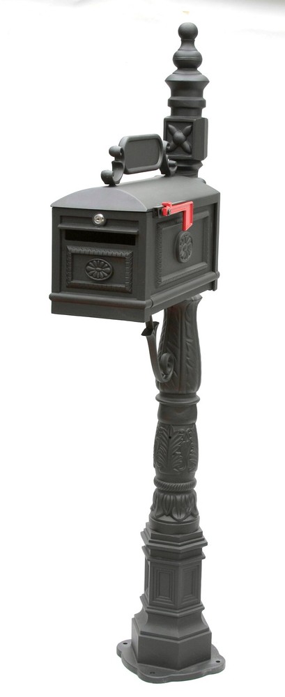 Locking Mailbox Premium Secure Cast Aluminum Mailbox from Better Box Mailboxes