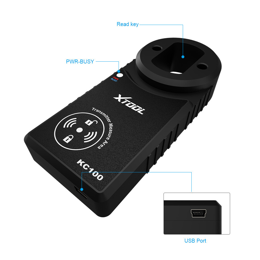 XTOOL KC100 Immobilizer Smart Key Chip Coding Tool for D8S D9S PRO OBD2 Scanner
