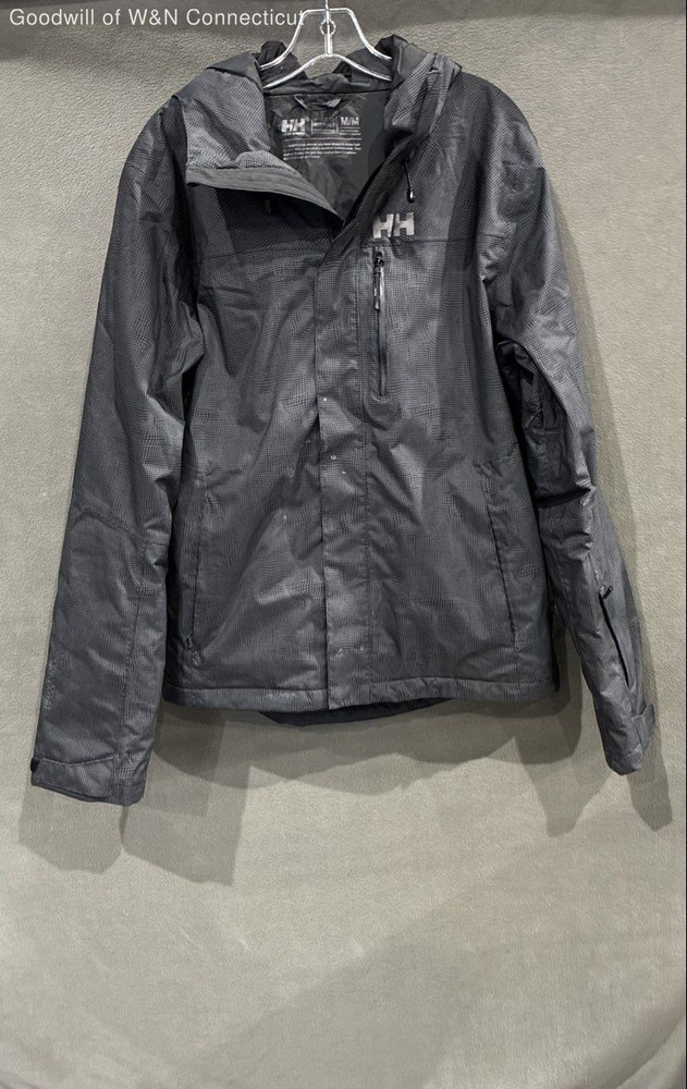 Helly Hansen Jacket Size M Women Regular Charcoal Basic Jacket